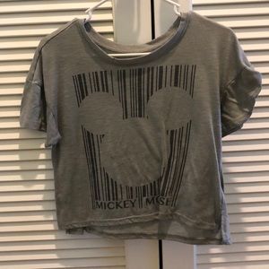 s Mickey Mouse crop top